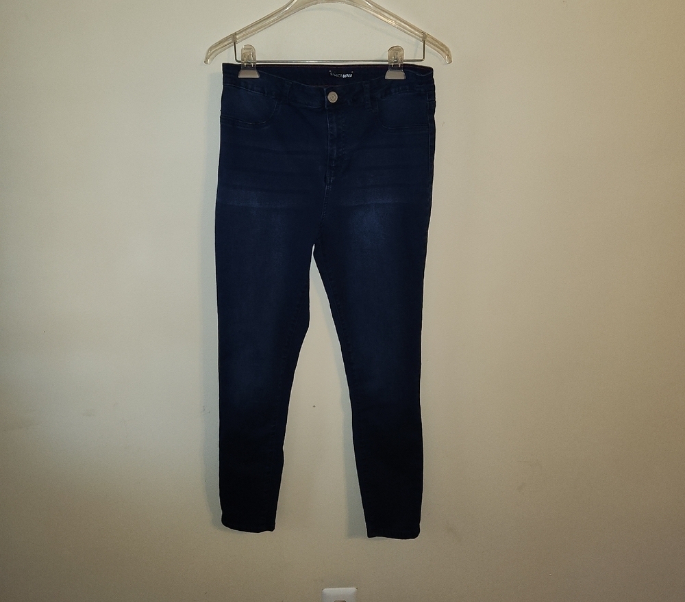 Fashion Nova Dark Blue Skinny Jeans